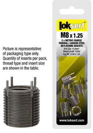 THREAD INSERT - UNC 1/2X13TWCS 5PACK K-LOCK INS